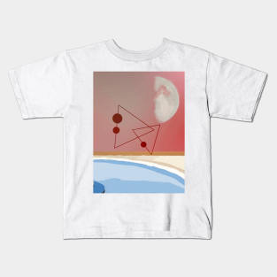 Space Triangles Kids T-Shirt